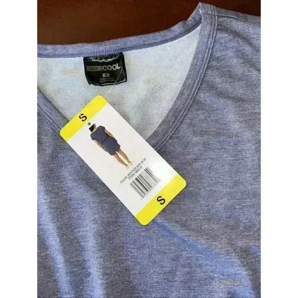 32 Degrees Cool Women's Soft Lightweight Lux Dress Blue size small NWT - Picture 2 of 5